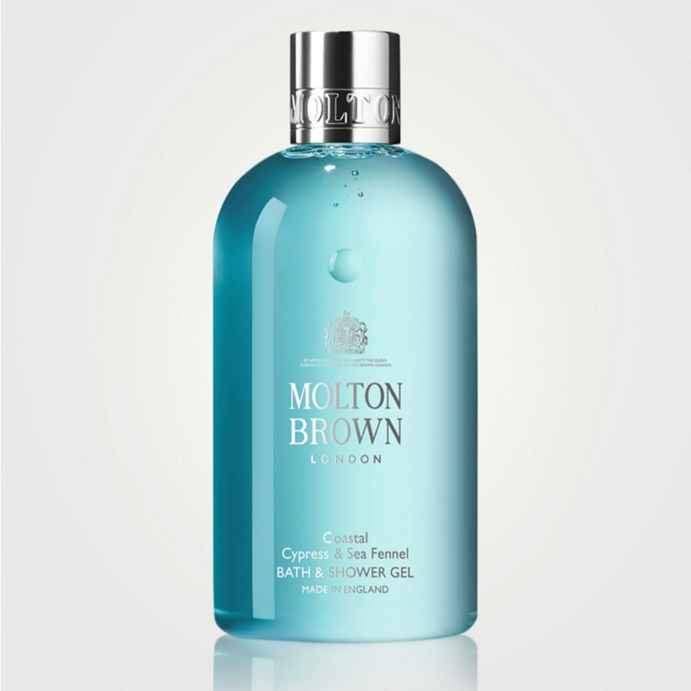 🌊 New Molton Brown Coastal Cypress & Sea Fennel Bath & Shower Gel (100ml)